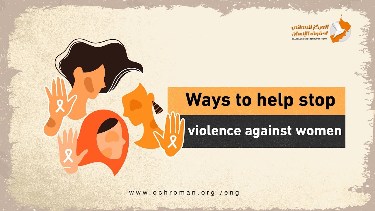 Ways to help stop violence against women #WomenRights #OrangeTheWorld