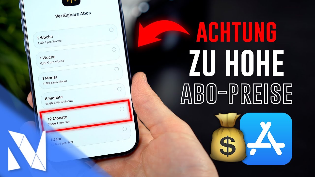 VORSICHT bei App Abos - mit diesem Trick könnt ihr RICHTIG Geld sparen! | Nils-Hendrik Welk