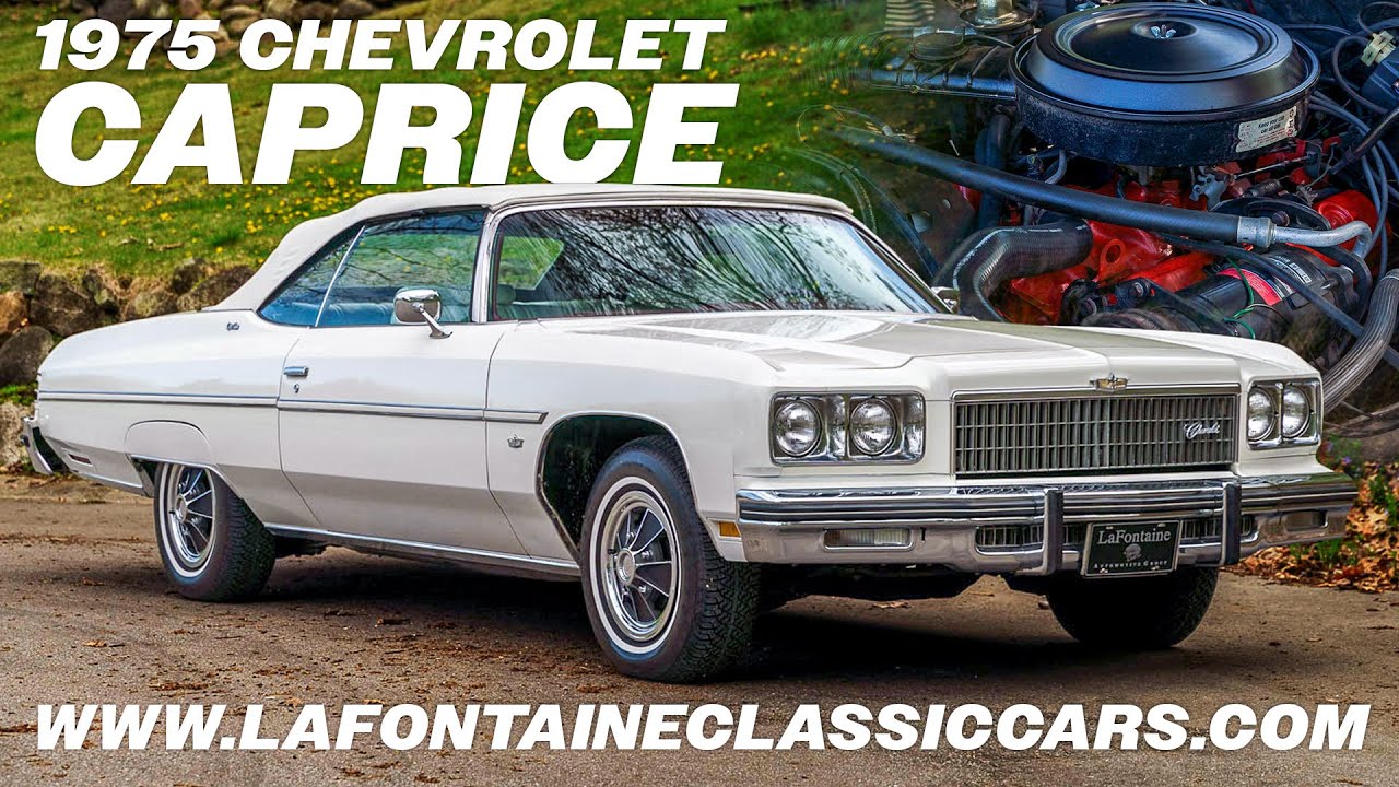 1975 Chevrolet Caprice Convertible (1 Owner Car)
