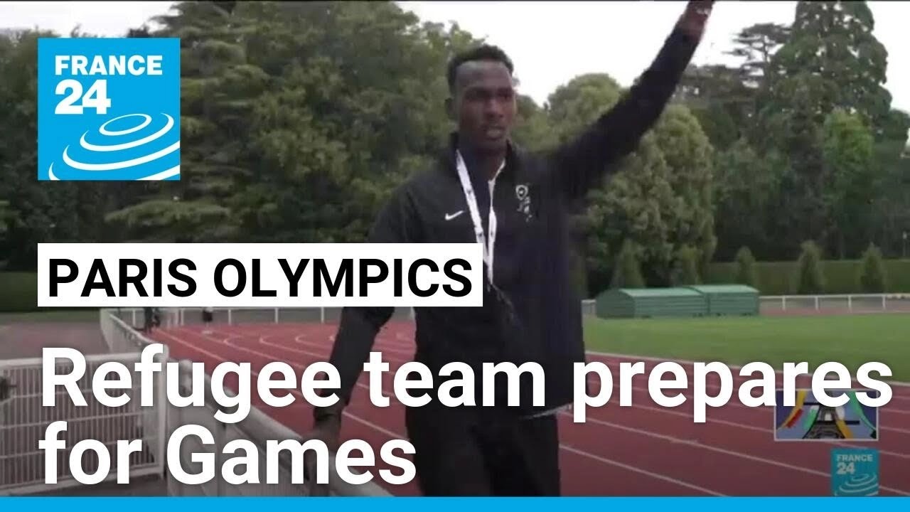 Refugee Olympic Team arrives in France for Paris Games &bull; FRANCE 24 English