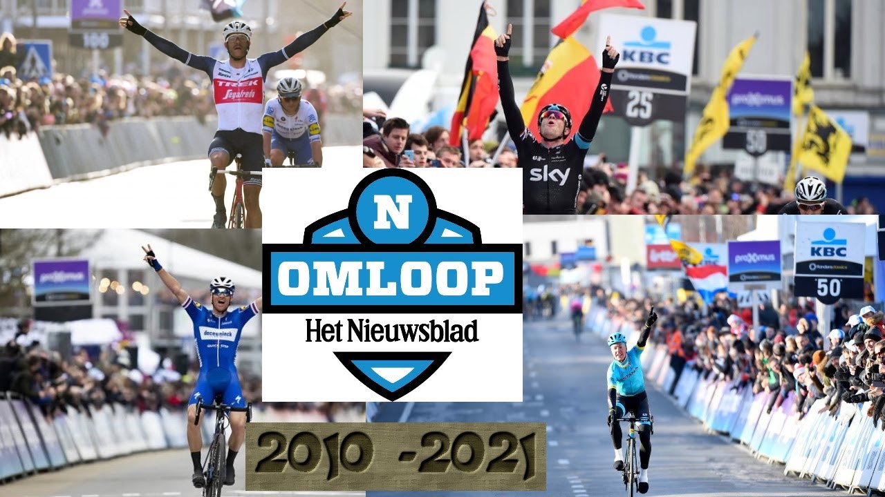All Omloop Het Nieuwsblad  2011 - 2021 finishes // videos of the sprints and highlights
