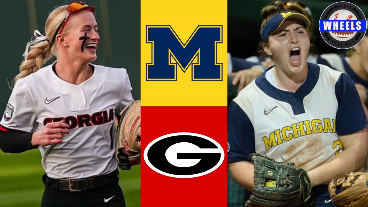 Michigan vs #11 Georgia Highlights | 2025 College Softball Highlights