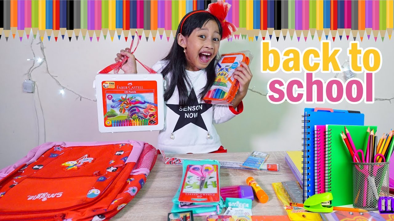 Back to School Haul - keperluan sekolah Mecca