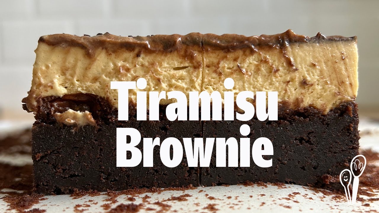 These Tiramisu Brownies Are Illegal (Too Good)