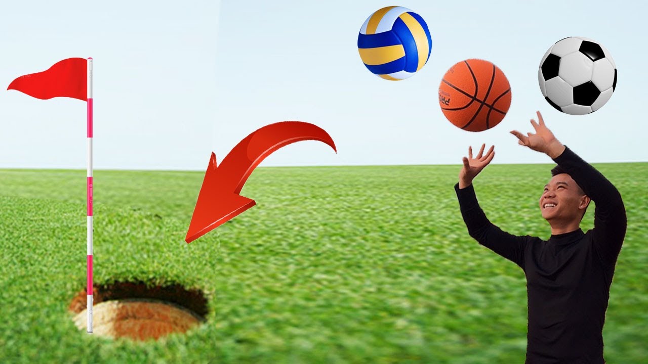 PHD | Giải Golf Hỗn Hợp Mở Rộng | Golf Mix Football, Volleyball, Basketball, Tennis