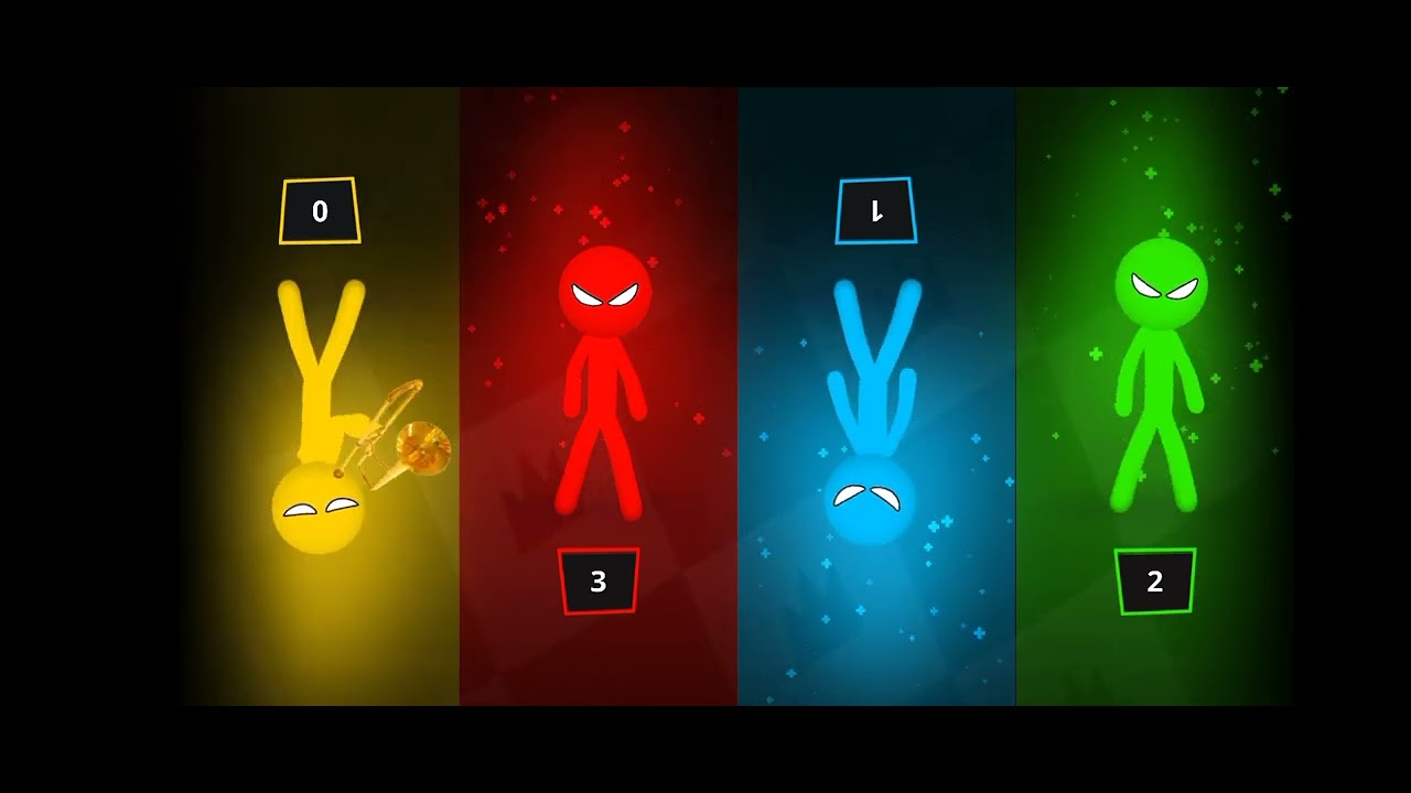 I am complete Stickman party 9 games 🎮🎮