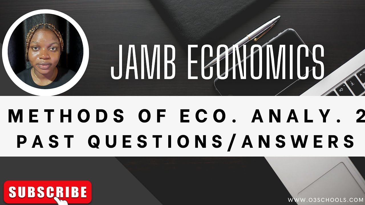 JAMB/WAEC Economics 2026 EP 4 - Methods of Economic Analysis (Part 2) + Likely Exam Questions
