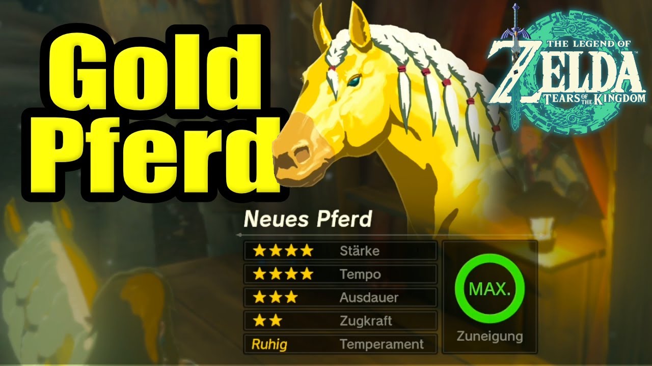 So bekommt ihr das goldene Pferd in Tears of the Kingdom | The Legend of Zelda