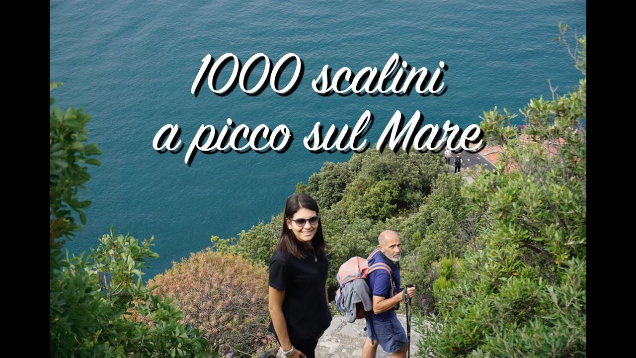 Una scalinata MOZZAFIATO vista dal Drone - Amazing steps by Drone - Monesteroli - Cinque Terre
