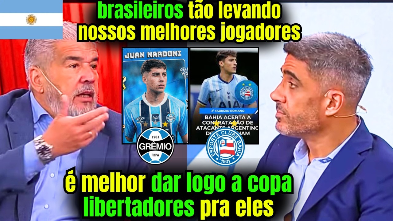 ARGENTINOS TÃO P... DA VIDA COM OS BRASILEIROS 