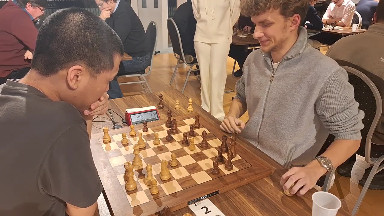 IM Jung Min Seo - FM Dion Krivenko | Blitz chess