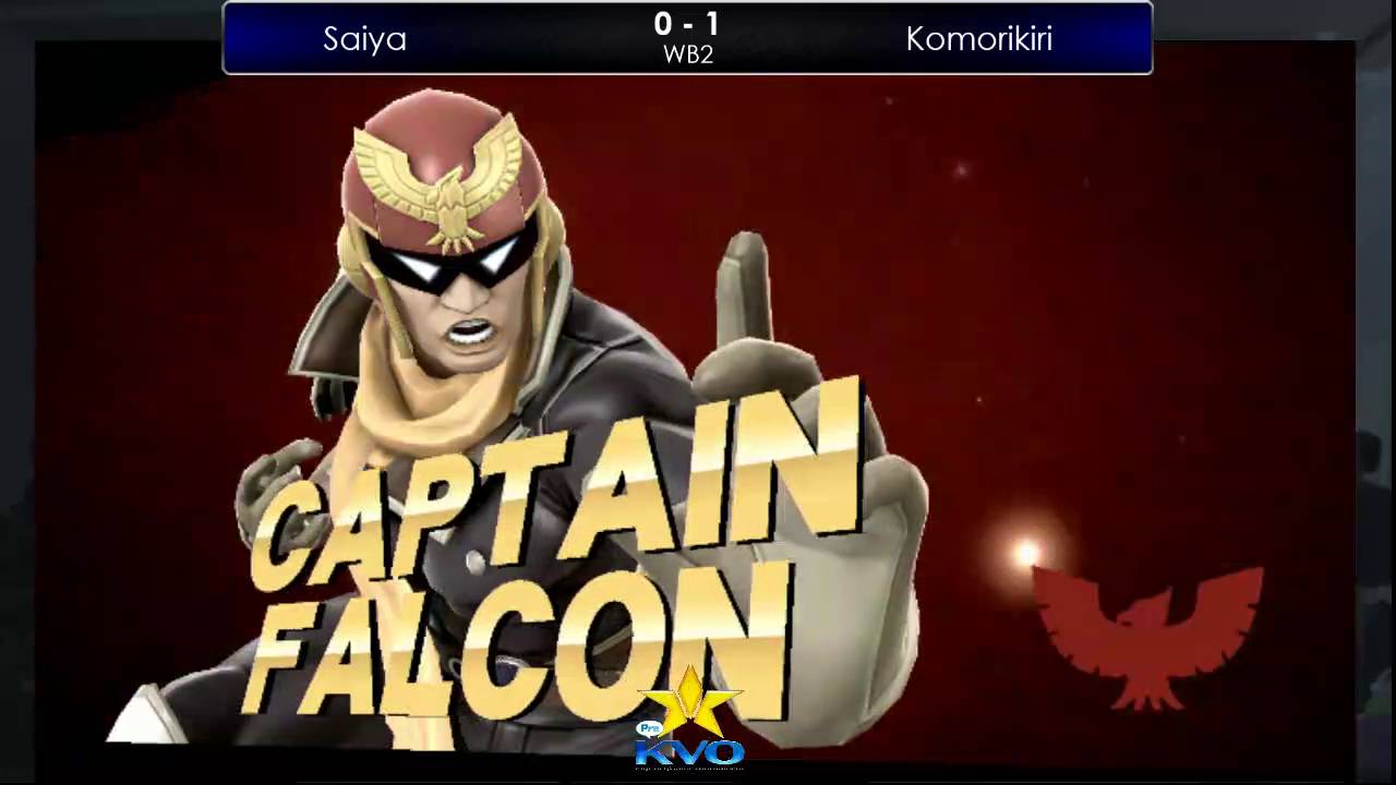 KVO スマブラWiiU部門 WB2 Saiya vs Komorikiri/KVO Smash WiiU