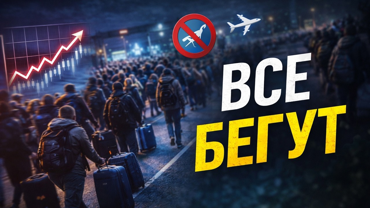 НАЧАЛОСЬ! Новая Волна Эмиграции из России 2026 - Люди Бегут