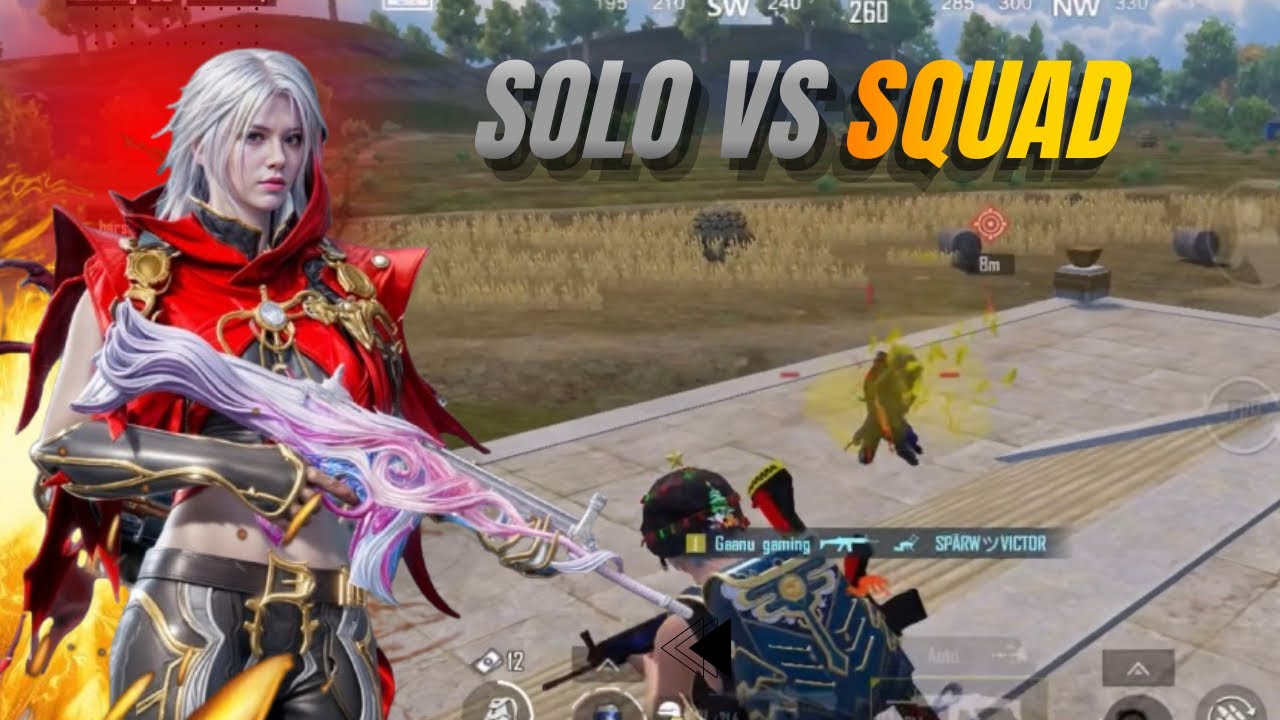 SOLO vs SQUAD  | iPhone 13 Gameplay | BGMI 60FPS