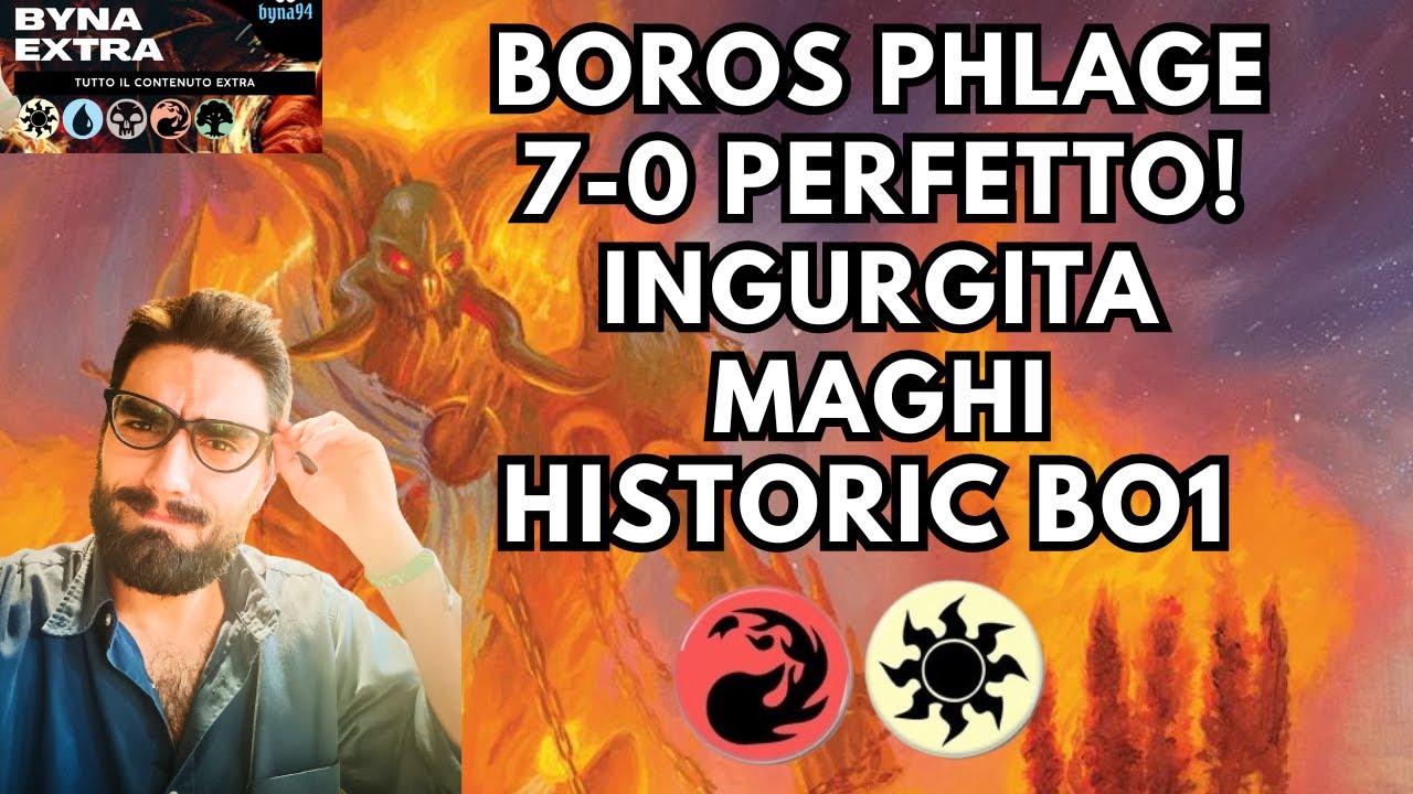 BOROS PHLAGE 7-0 PERFETTO INGURGITA MAGHI! Historic BO1 #magicthegathering #mtg #mtgarena