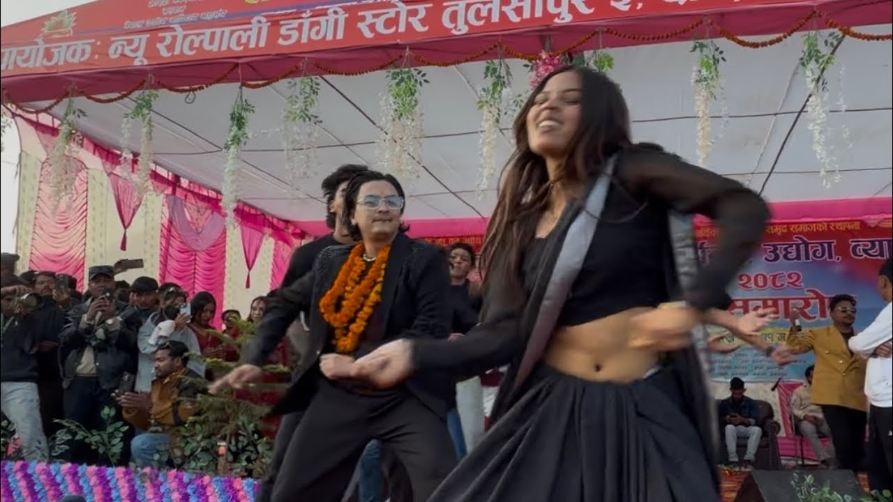 Tana Tan Vo Hana Han Vo ( Paul Shah ) live Performance In Salyan 