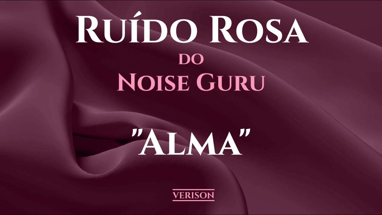 10 HORAS (tela escura) RU&Iacute;DO ROSA para MELHOR SONO | MEDITA&Ccedil;&Atilde;O | ESTUDIO | MASCARA DE SOM