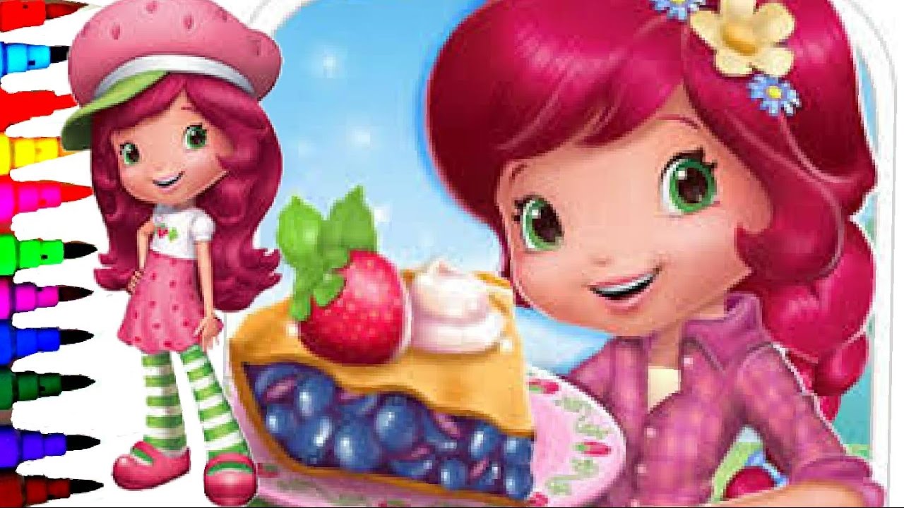STRAWBERRY SHORTCAKE Berry Bestfriends Forever Coloring Book Pages Kids Fun Art Brilliant Kids