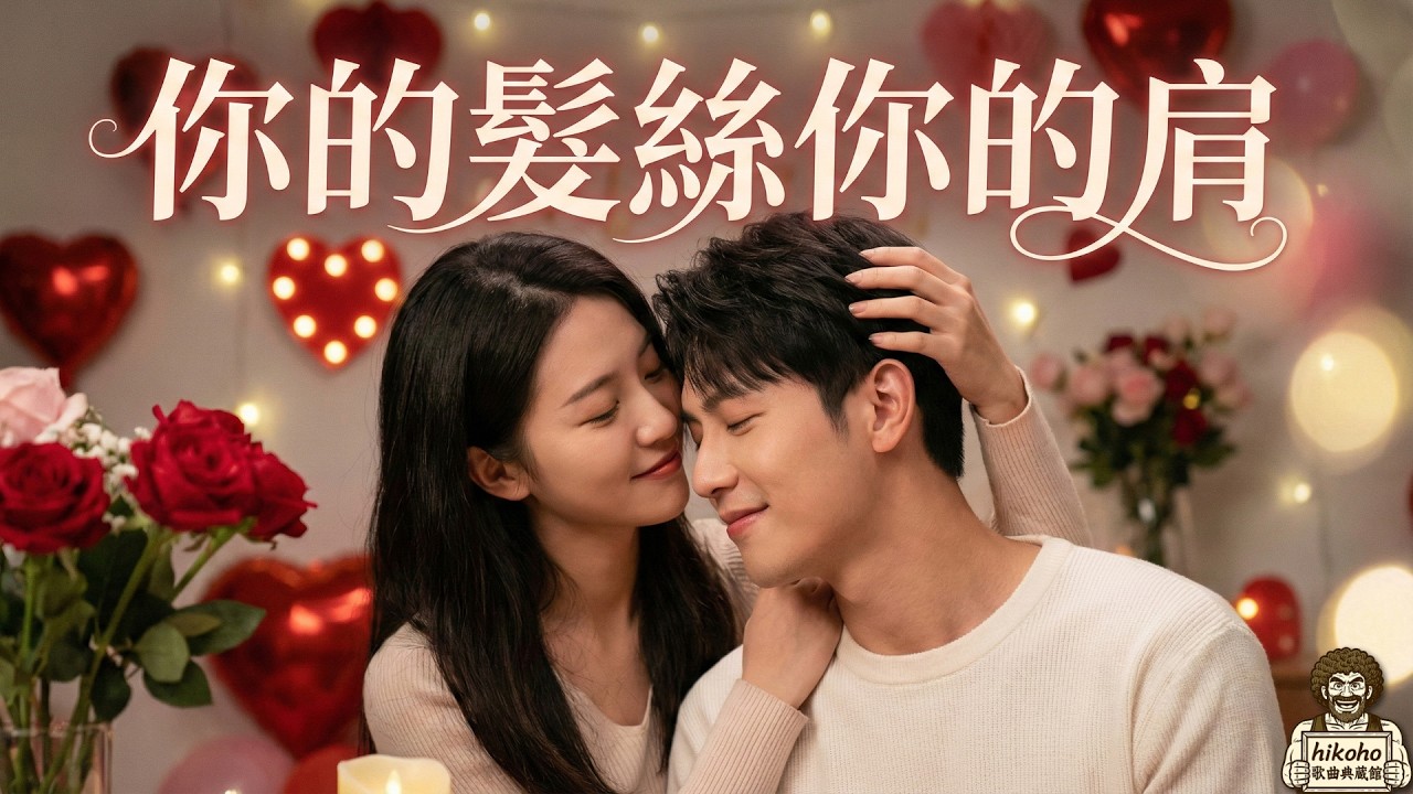 你的髮絲你的肩｜Official Lyric Video｜hikoho歌曲典藏館#328 #Music #lyricvideo #newsong #原創歌曲 ValentinesDay 懷舊情歌