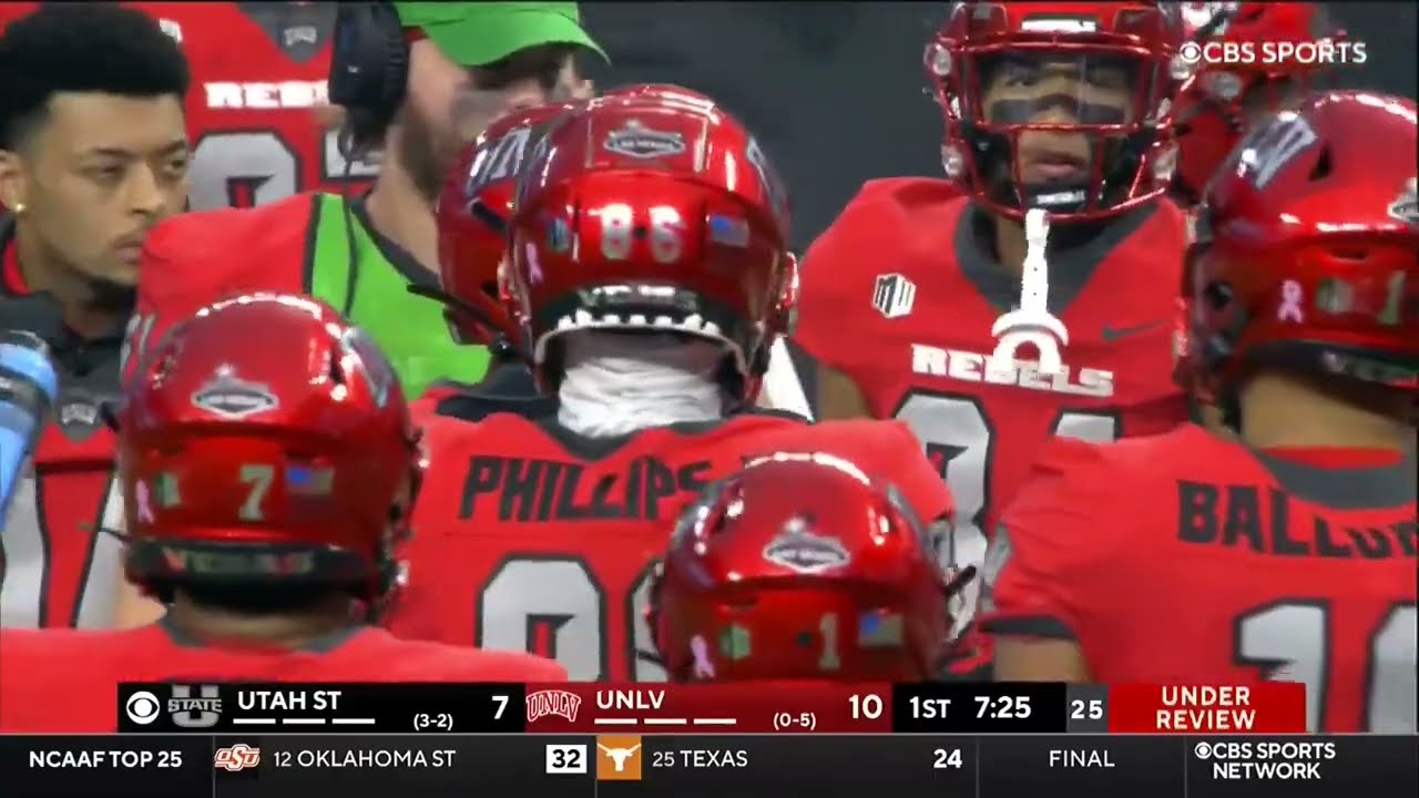 NCAAF 2021 Utah State at UNLV