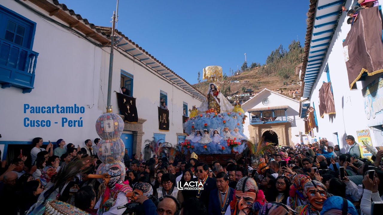 PAUCARTAMBO 2025 - PROCESION VIRGEN DEL CARMEN