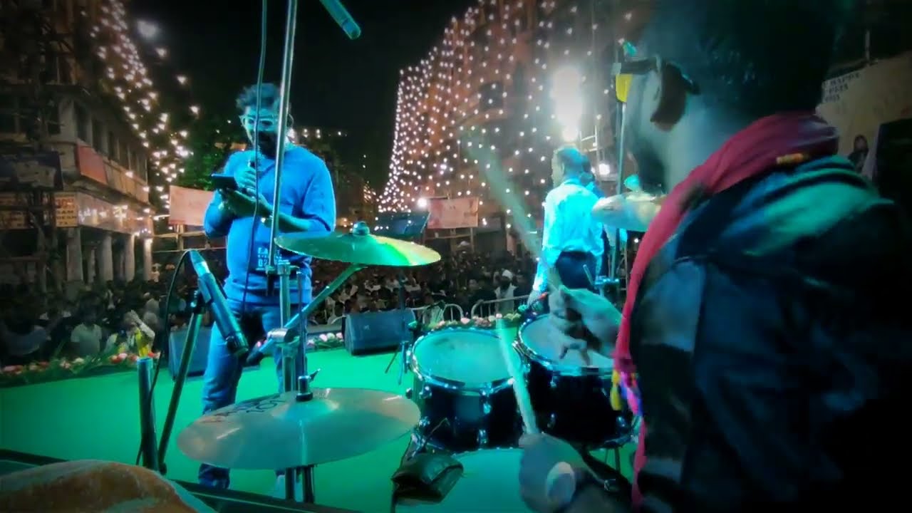 Ya Ali  #gangster | #Shree_Partha live in Concert | MD Ali Park | Drums Bubai #sargam_orchestra