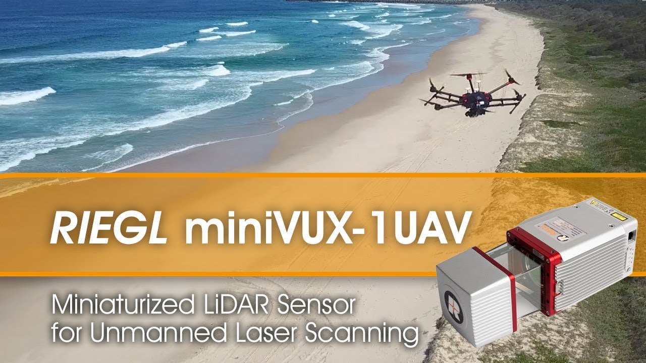 The RIEGL miniVUX-1UAV LiDAR sensor integrated with the DJI M600!