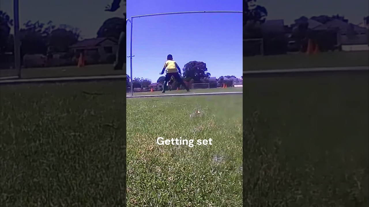Day 5 of Becoming a Better Junior Goalkeeper #shorts #shortvideo #football #soccer #goalkeeper