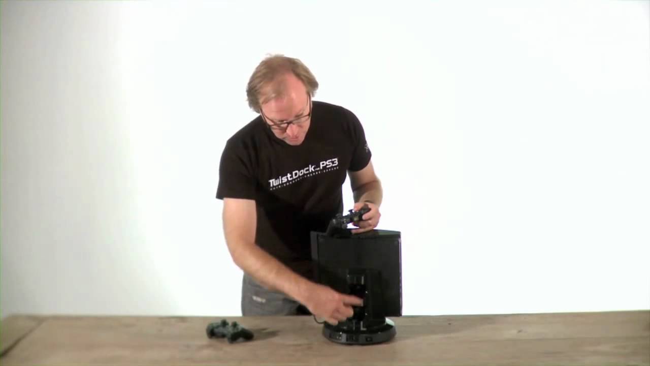 Vogel´s TwistDock para PS3 Original y Slim (Cómo funciona)