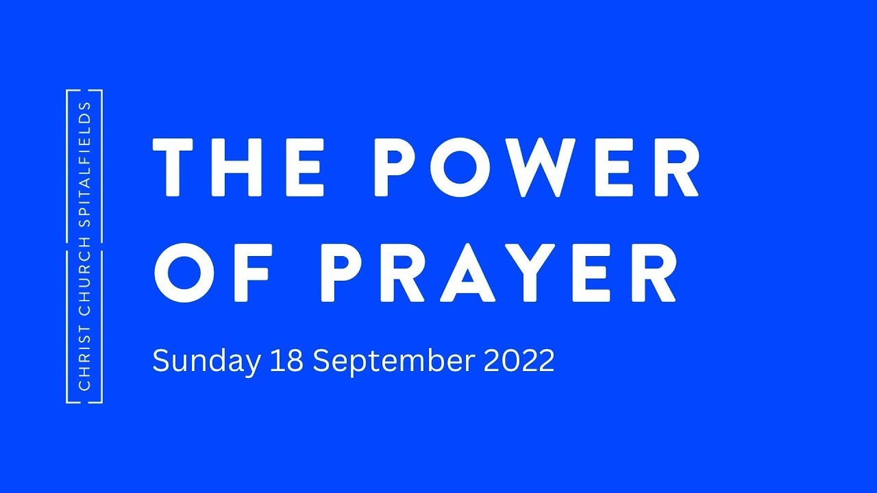 The Power of Prayer | Darren Wolf