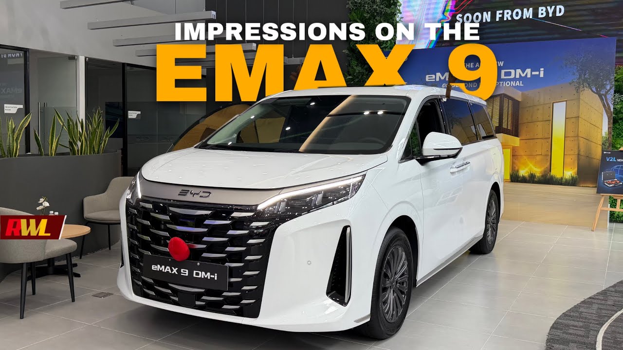 Impressions on the BYD Emax 9 DM-i Advanced Variant