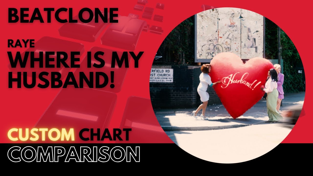 [Beatclone] RAYE - WHERE IS MY HUSBAND! / Chart Comparison (Standard & Deluxe)
