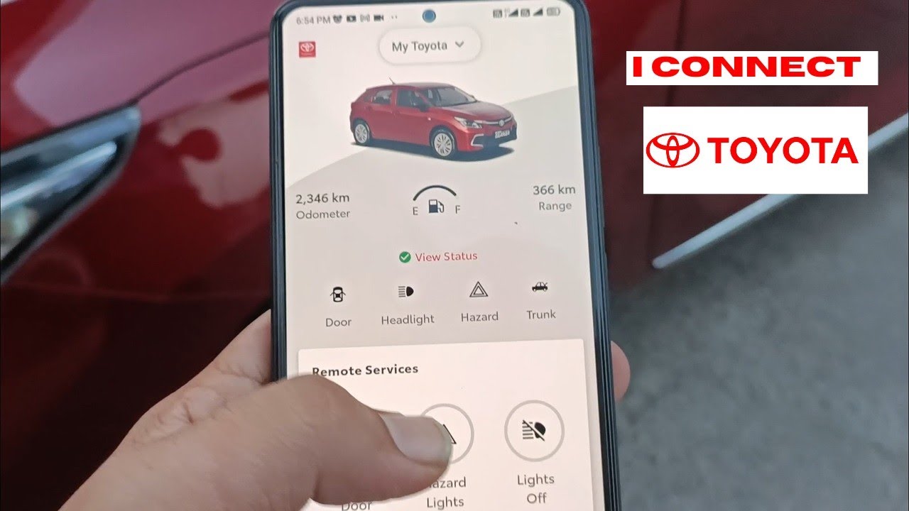 Toyota i connect Glanza #toyotaglanza #newtoyotaglanza #glanza2022 #iconnect #iconnect2022