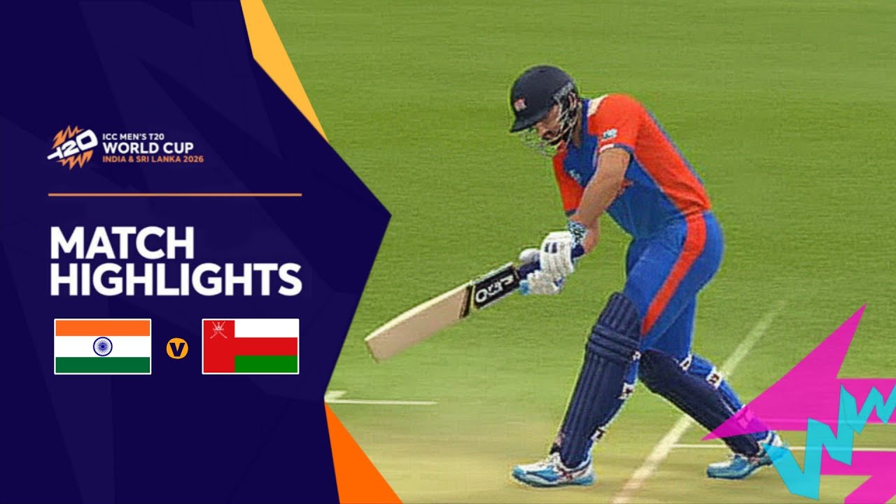 Чемпионат мира по T20 2026 | Группа A | Индия против Омана