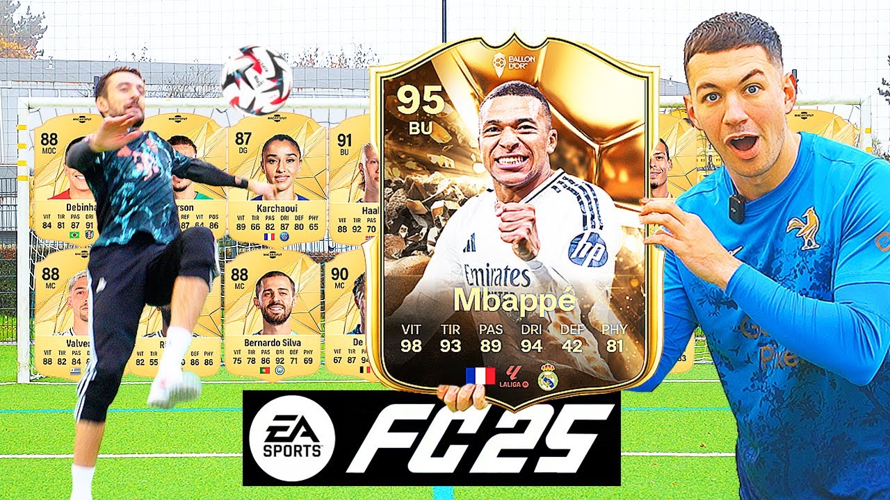 QUI CRÉERA LA MEILLEURE DRAFT FC25 AVEC LES 45 MEILLEURS JOUEURS DU JEU ? (vs @AF5)