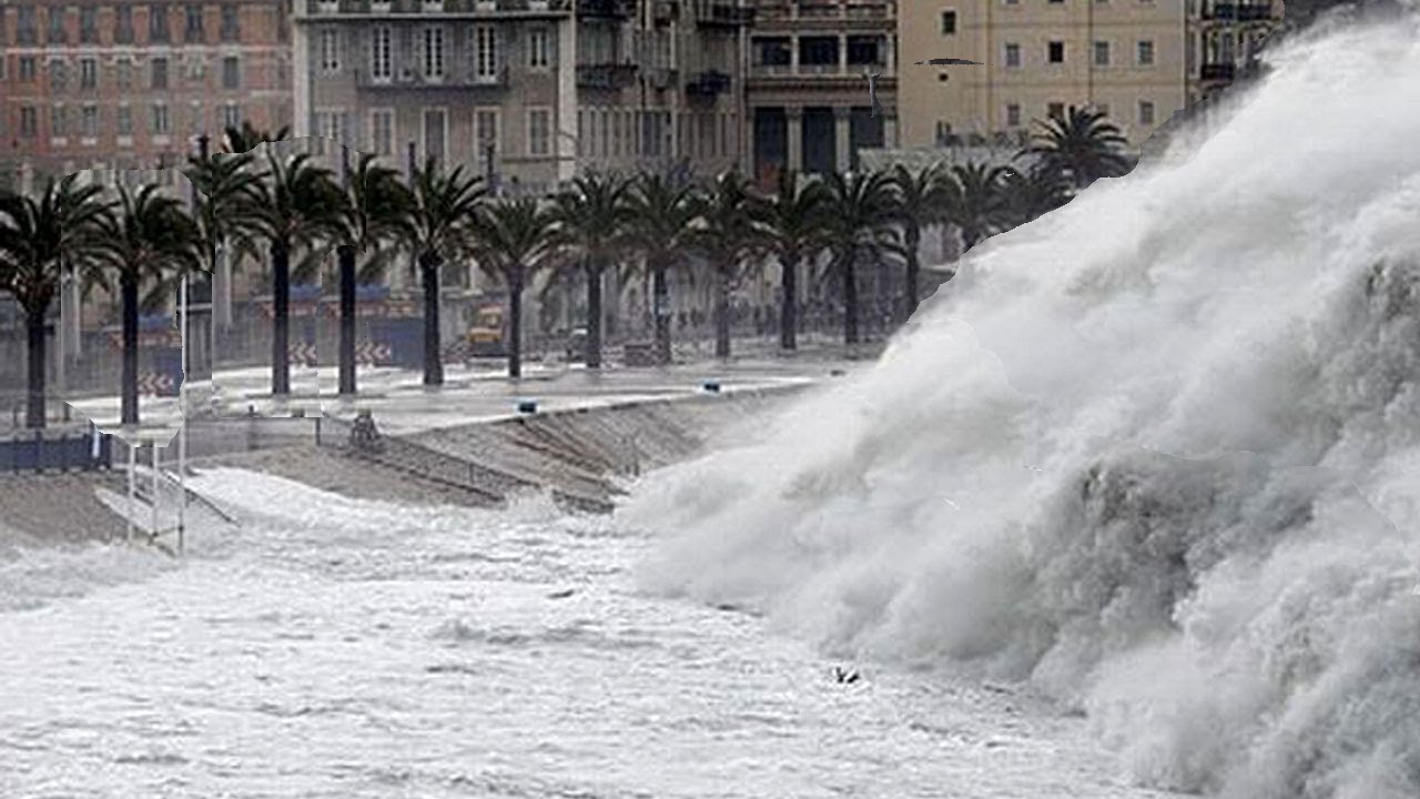 Olas gigantes 2014: Temporal registrado olas de 10 metros, San Sebastian Donosti