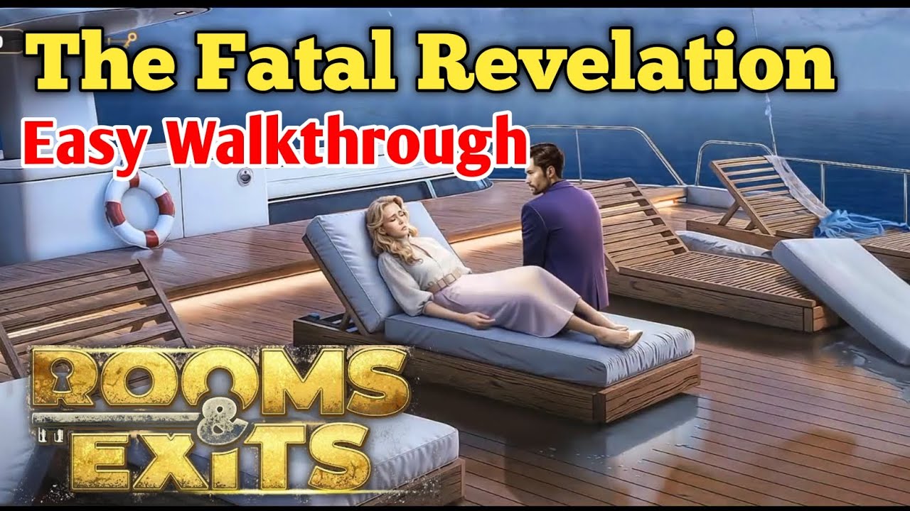 Rooms and Exits Level 2 The Fatal Revelation Chapter 6 Dark Waters walkthrough