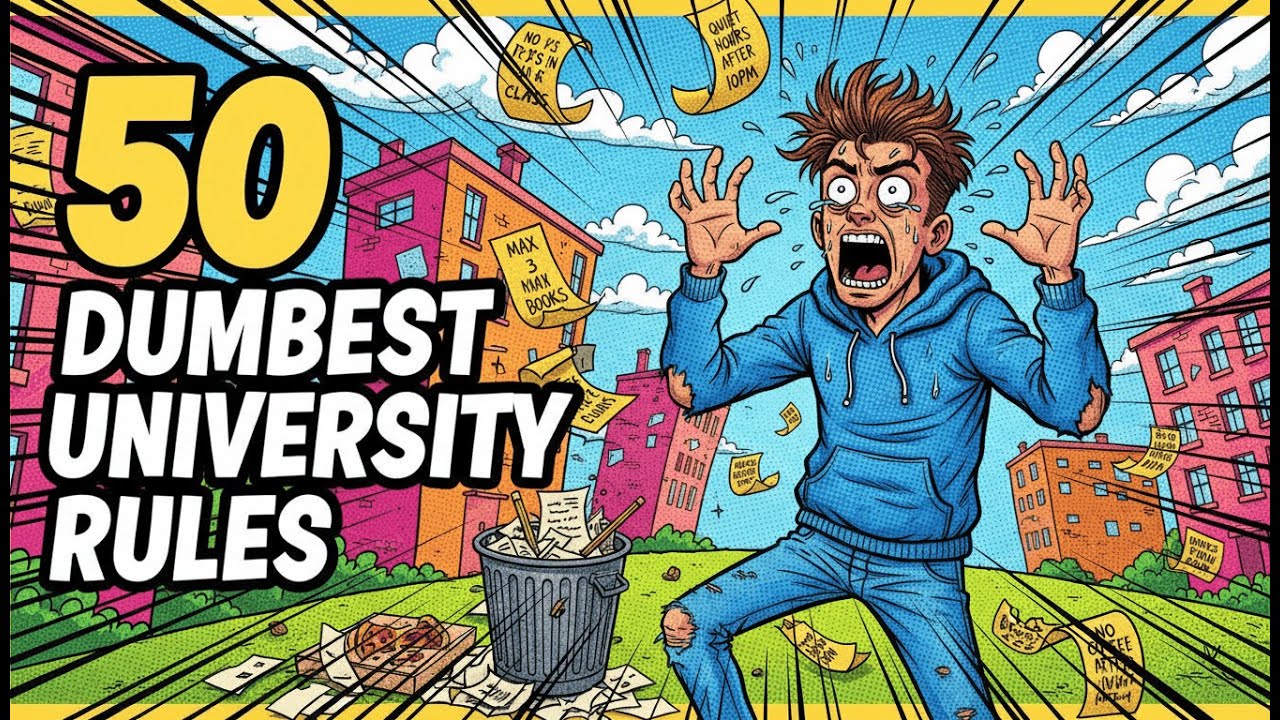 50 DUMBEST University Rules Ever Written!