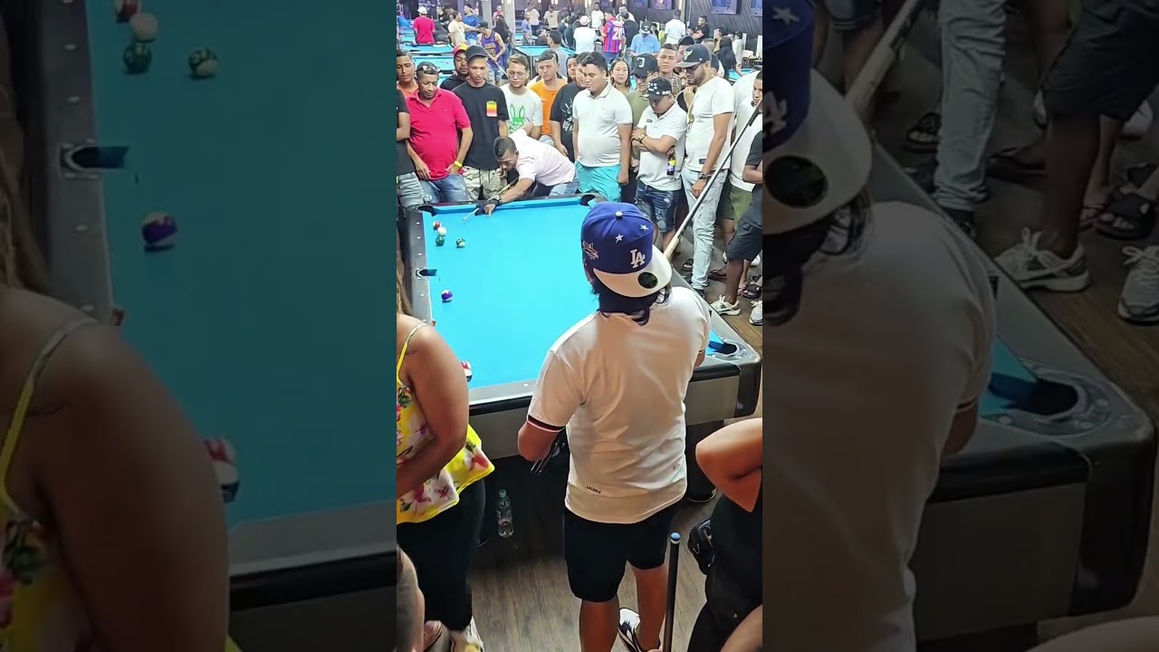 kuko el mejor de Colombia gana con una jugada extraordinaria #billarpoolstamta