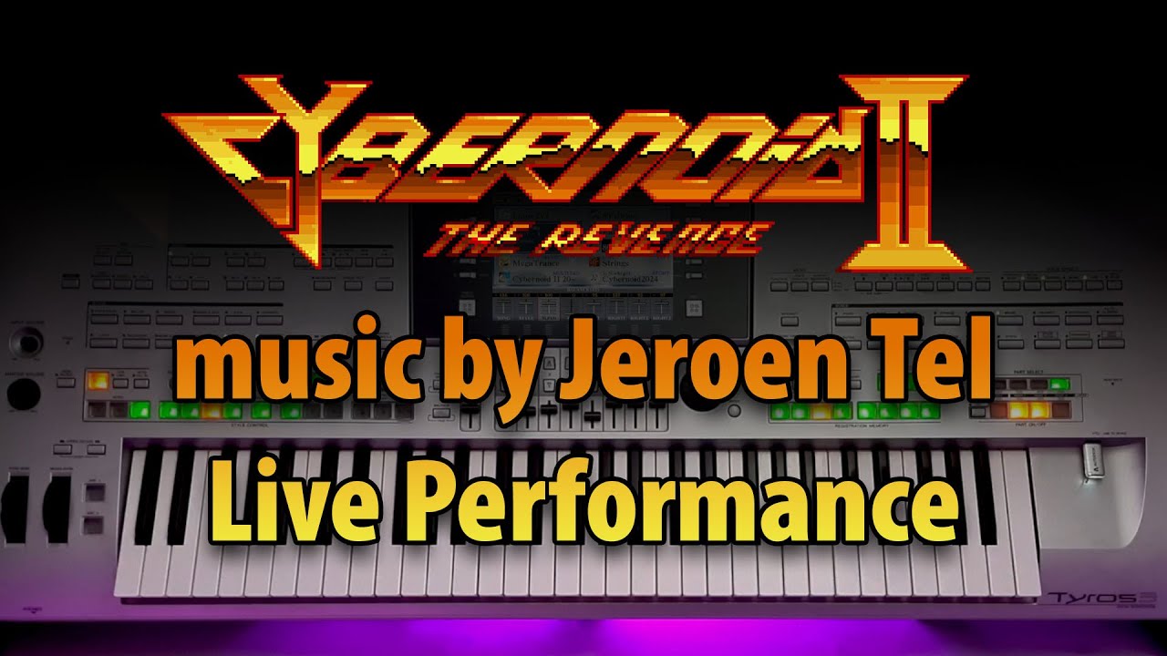 Jeroen Tel Cybernoid II 2024 Live Performance