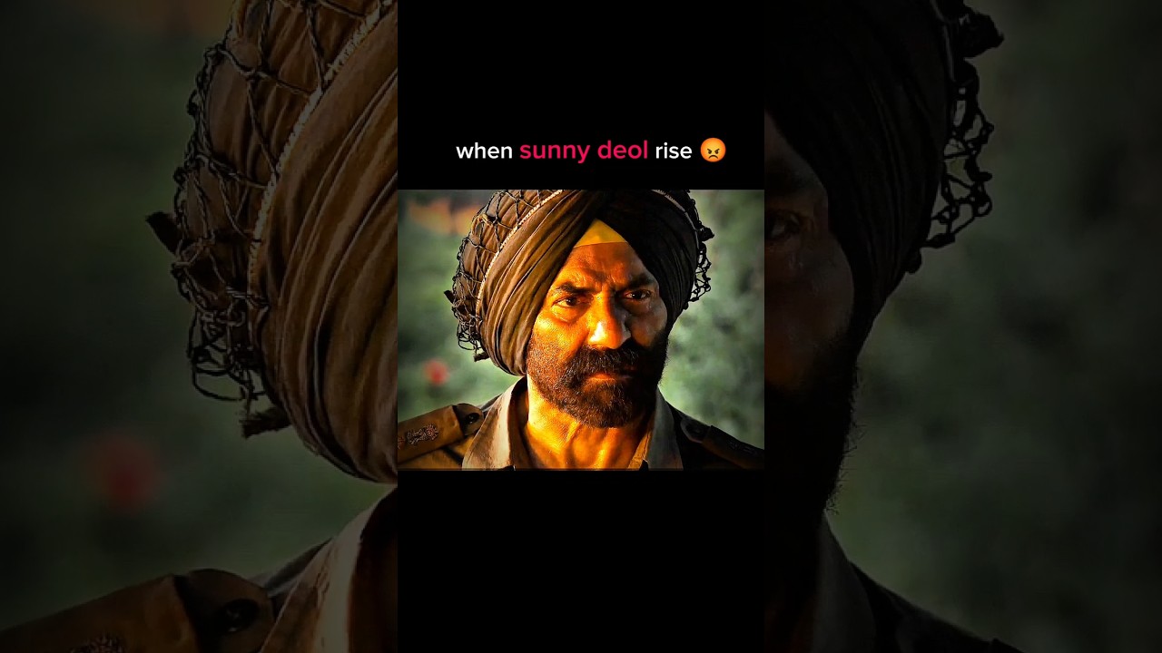 sunny deol comeback 😱. 