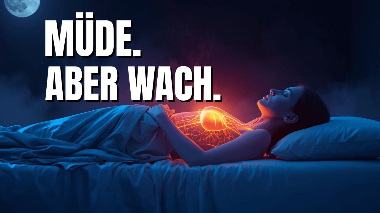 Du bist müde – aber dein Nervensystem ist wach / Warum du nicht einschlafen kannst.