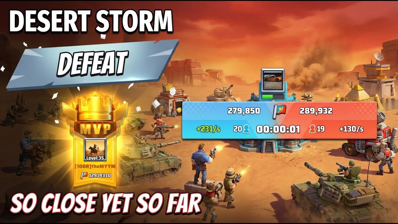 Desert Storm is Back! 100R vs tOS #lastwarsurvivalgame #lastwar #arena