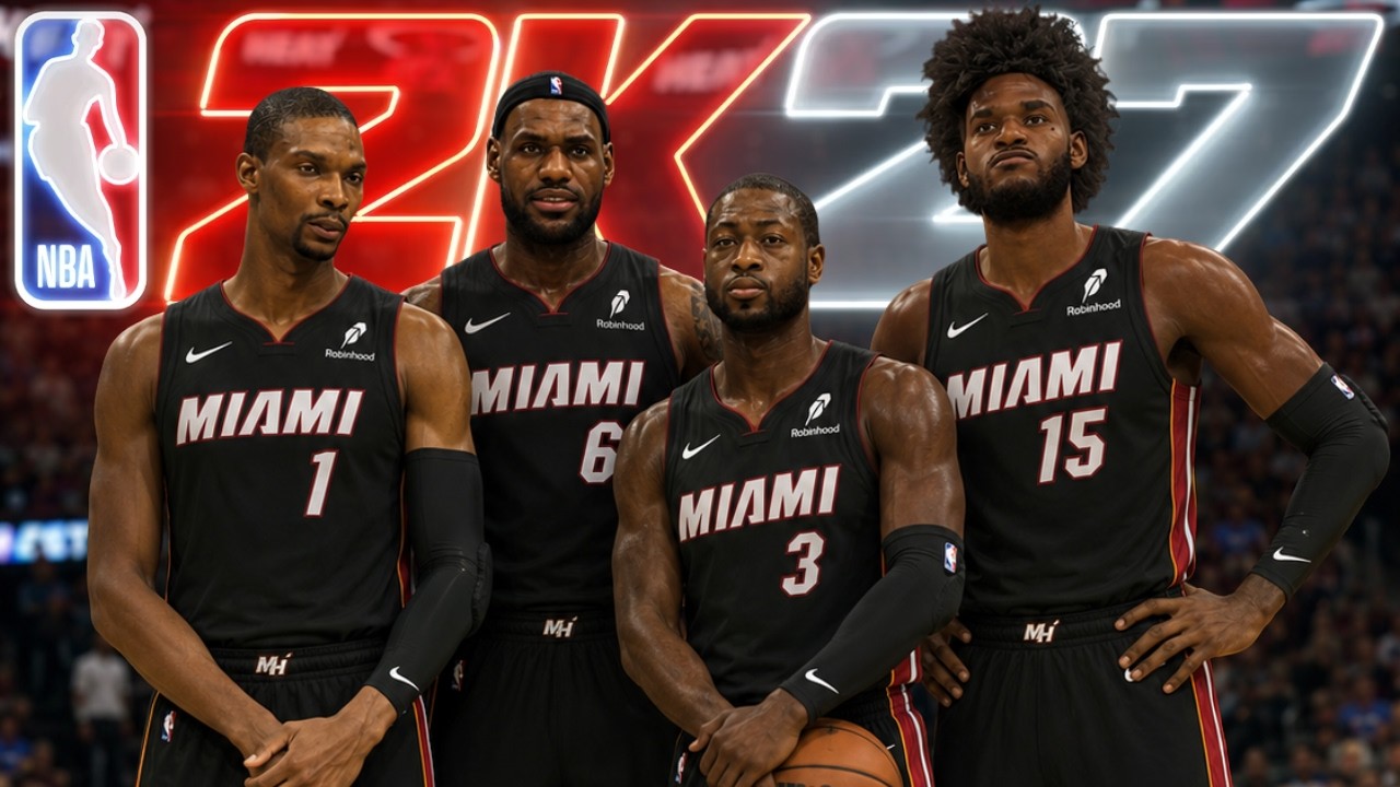 NBA 2K27 MyCAREER ERAs - I JOINED THE MIAMI HEAT BIG 3!