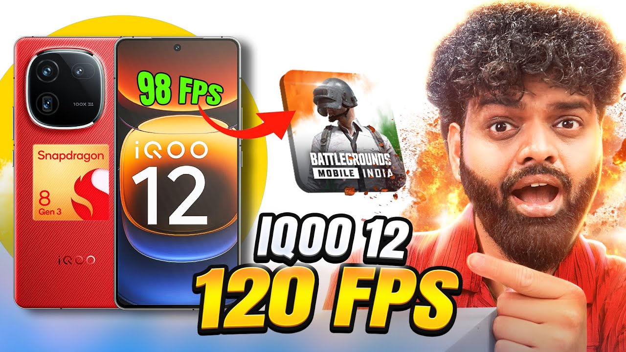 iQOO 12 : BGMI Test with FPS After 12 Months Review