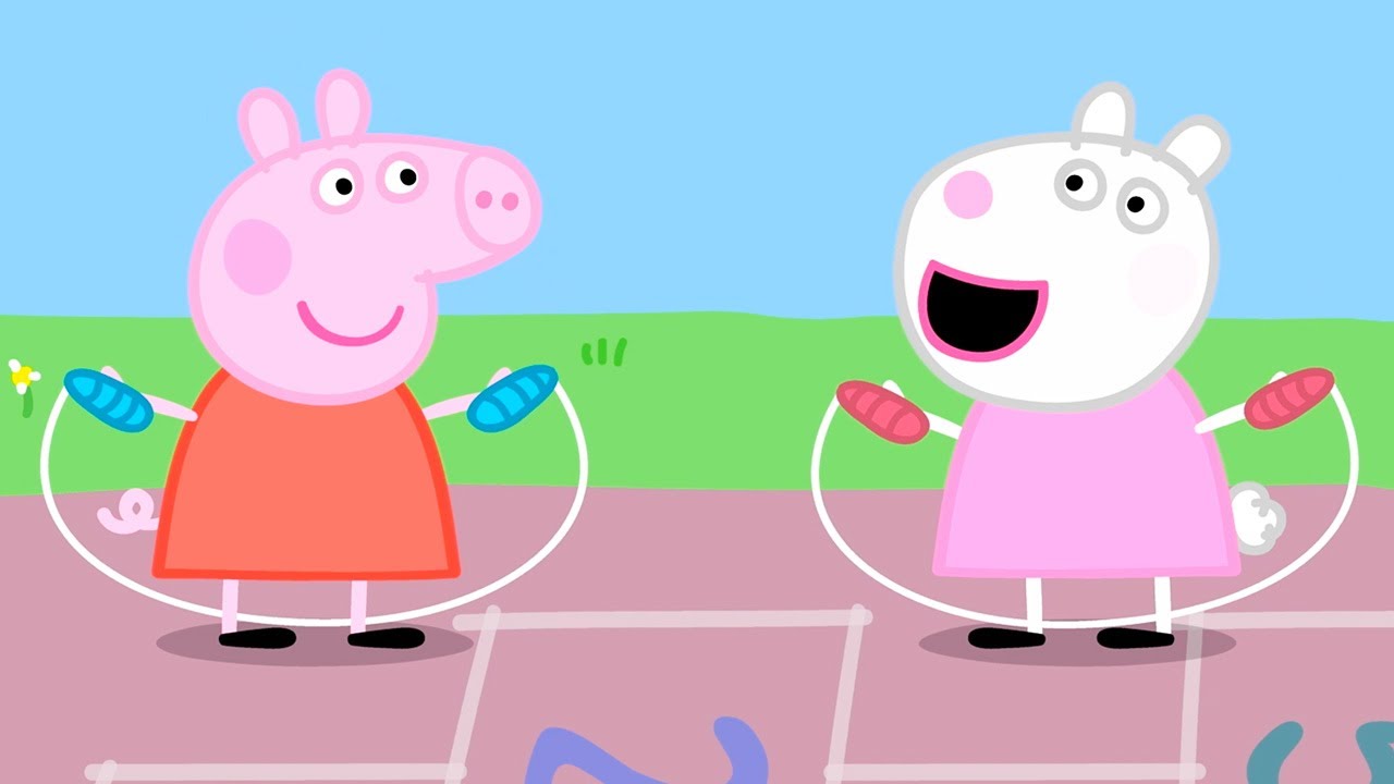 Peppa Pig ⭐ As brincadeiras na Escola ⭐ Toon Mania - Brincadeiras e Aventuras