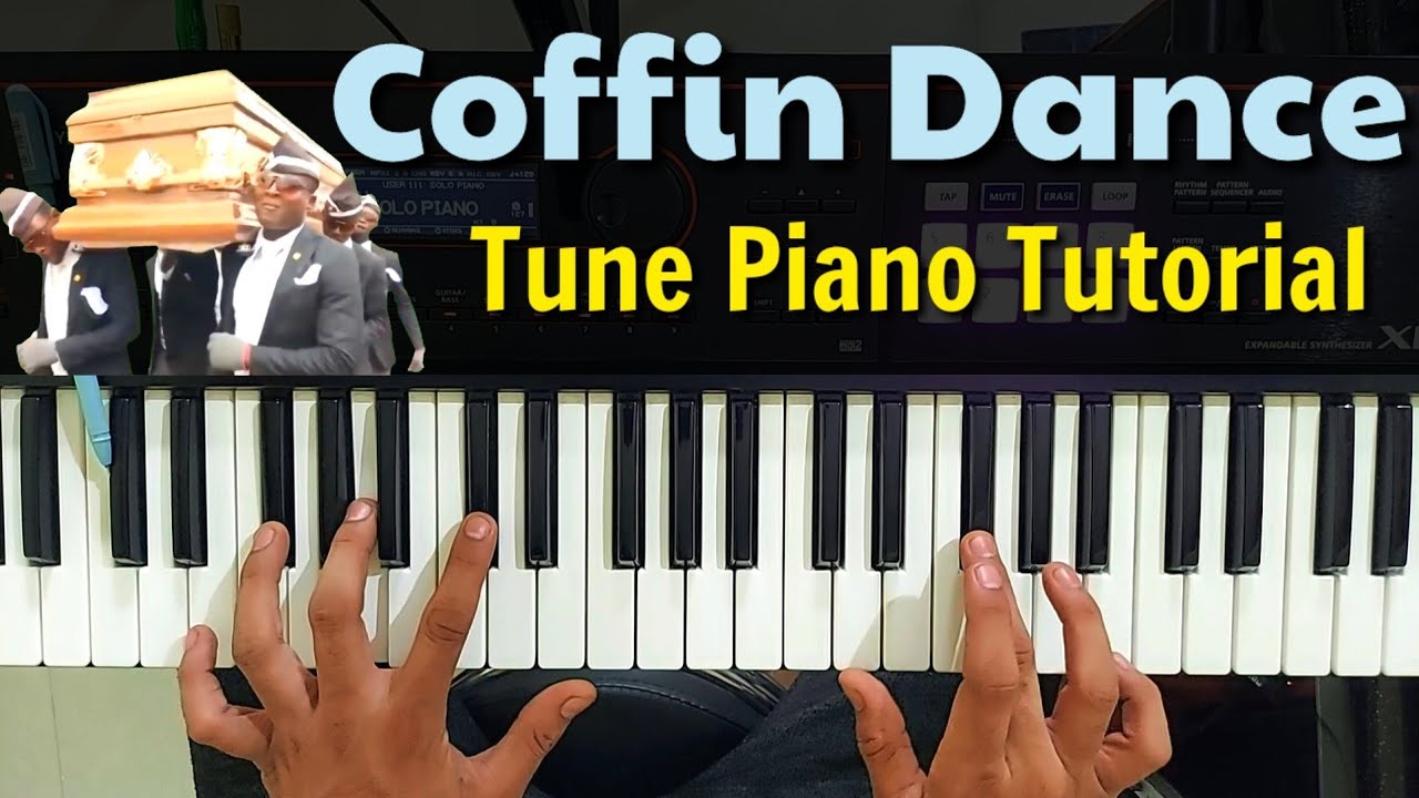 Coffin Dance Very Easy Piano Tutorial || Meme || Beginner Piano Tutorial || Dsr Deva Music Lessons