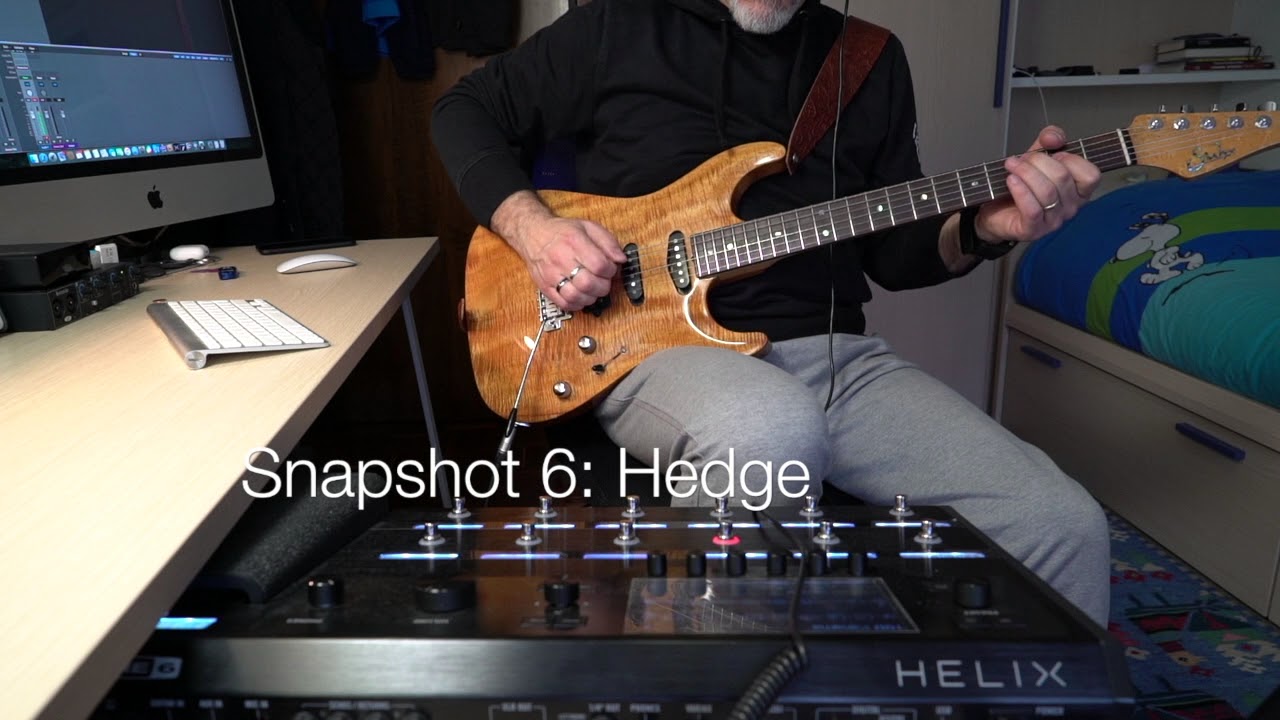 Line 6 Helix - Patch Panama - amp Peavy 5150 and Fender Bassman