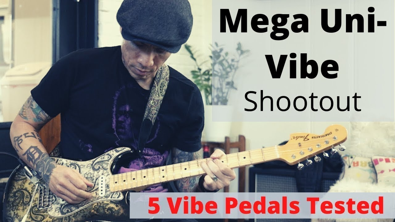 Mega Uni-Vibe Pedal Shooting — В поисках идеального звучания Хендрикса с RJ Ronquillo — Часть 3