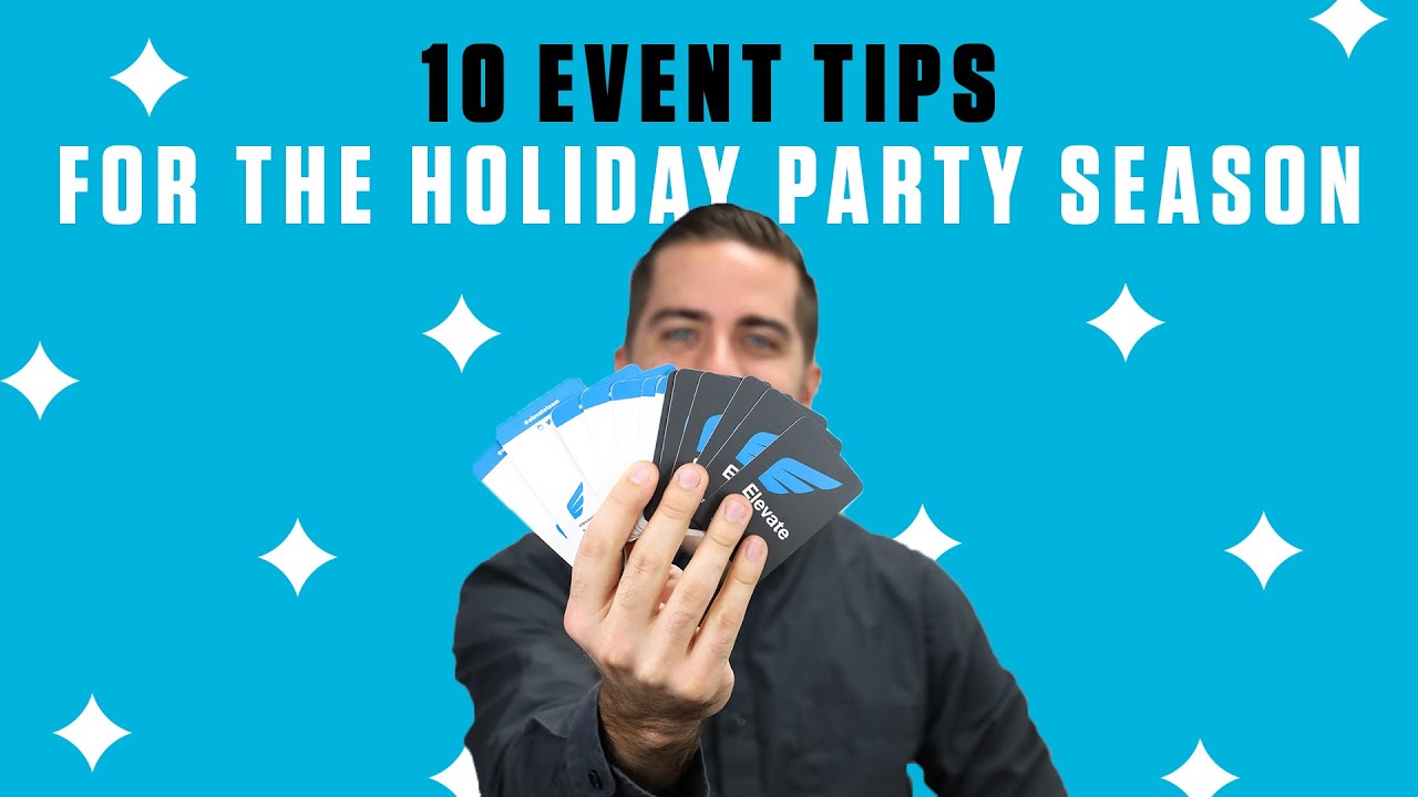 10 Event Tips for the Holiday Party Season